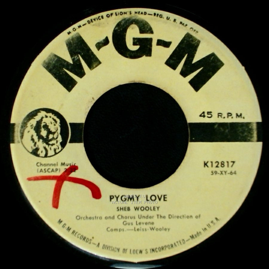 Sheb Wooley - Careless Hands / Pygmy Love side B
