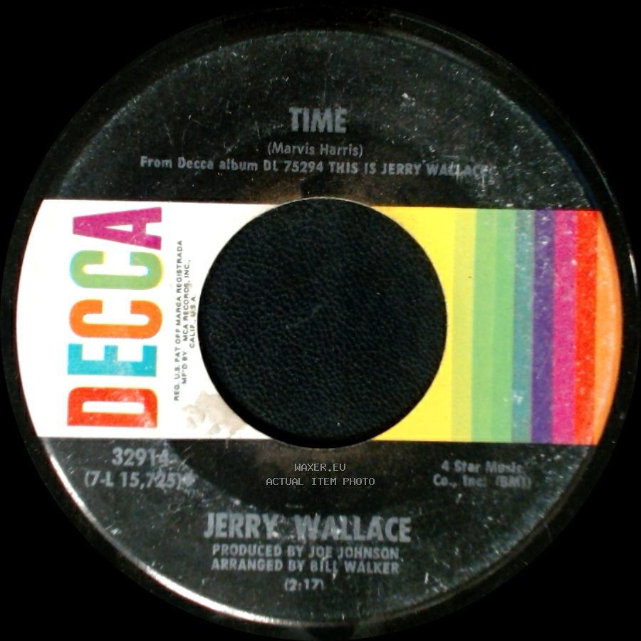 Jerry Wallace - Time / To Get To You side A