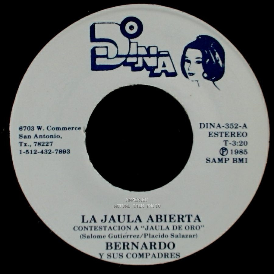 Bernardo Y Sus Compadres - La Jaula Abierta / Queta's Polka side A