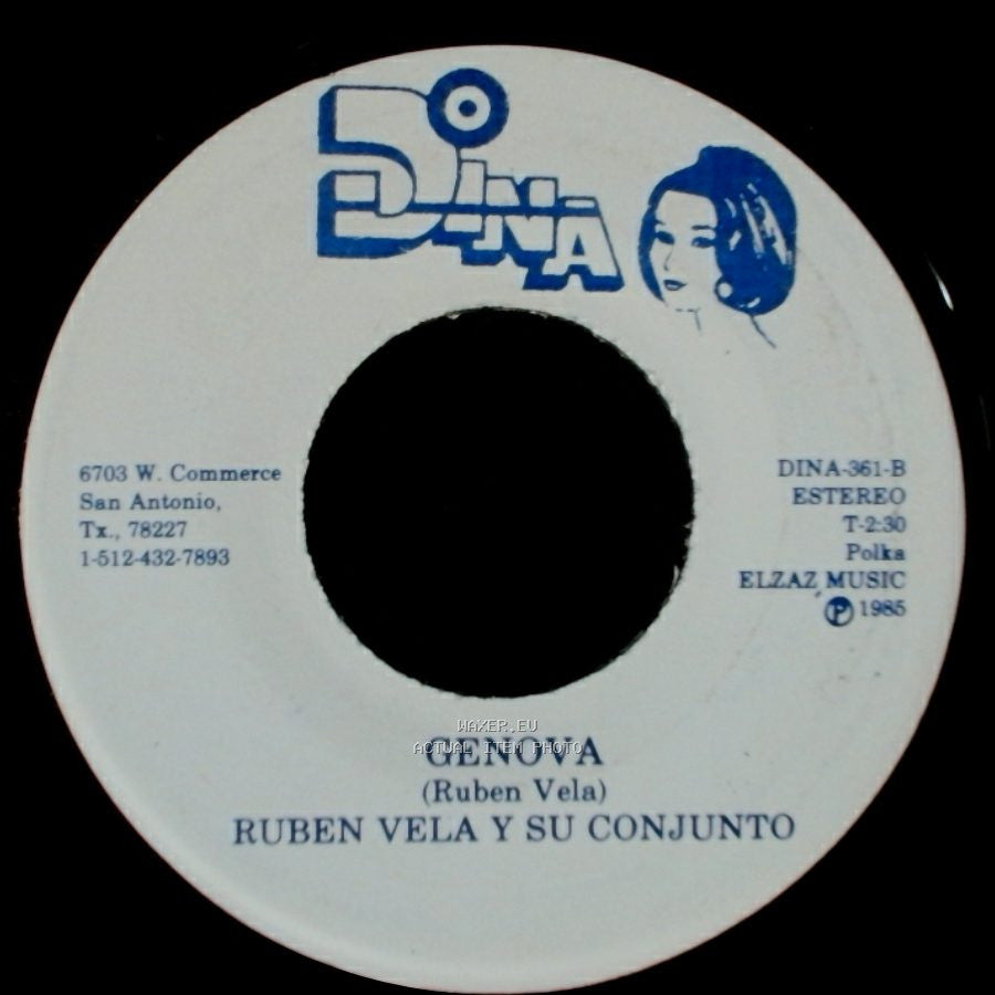 Ruben Vela Y Su Conjunto - Para Volver A Volver / Genova side B