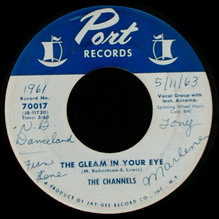 The Channels - Stars In The Sky / The Gleam In Your Eye side B