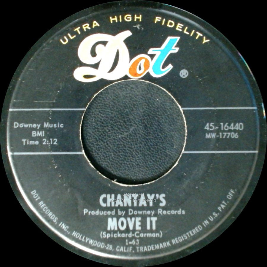 Chantay's - Pipeline / Move It side B