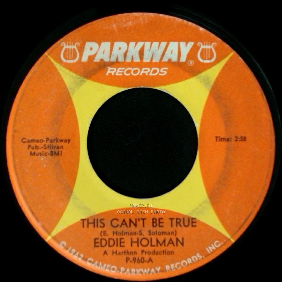 Eddie Holman - A Free Country / This Can't Be True side B