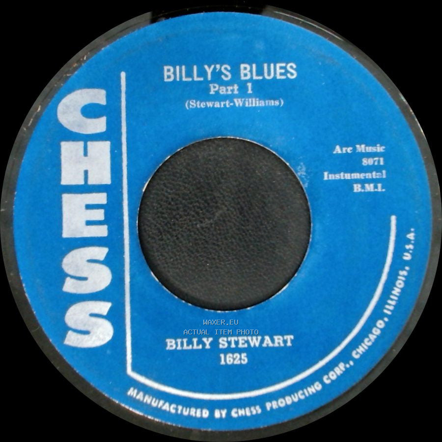 Billy Stewart - Billy's Blues Part 1 / Billy's Blues Part 2 side A