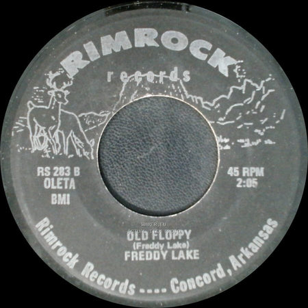 Freddy Lake & Harmonica Kate / Freddy Lake - Moonshiner / Old Floppy side B