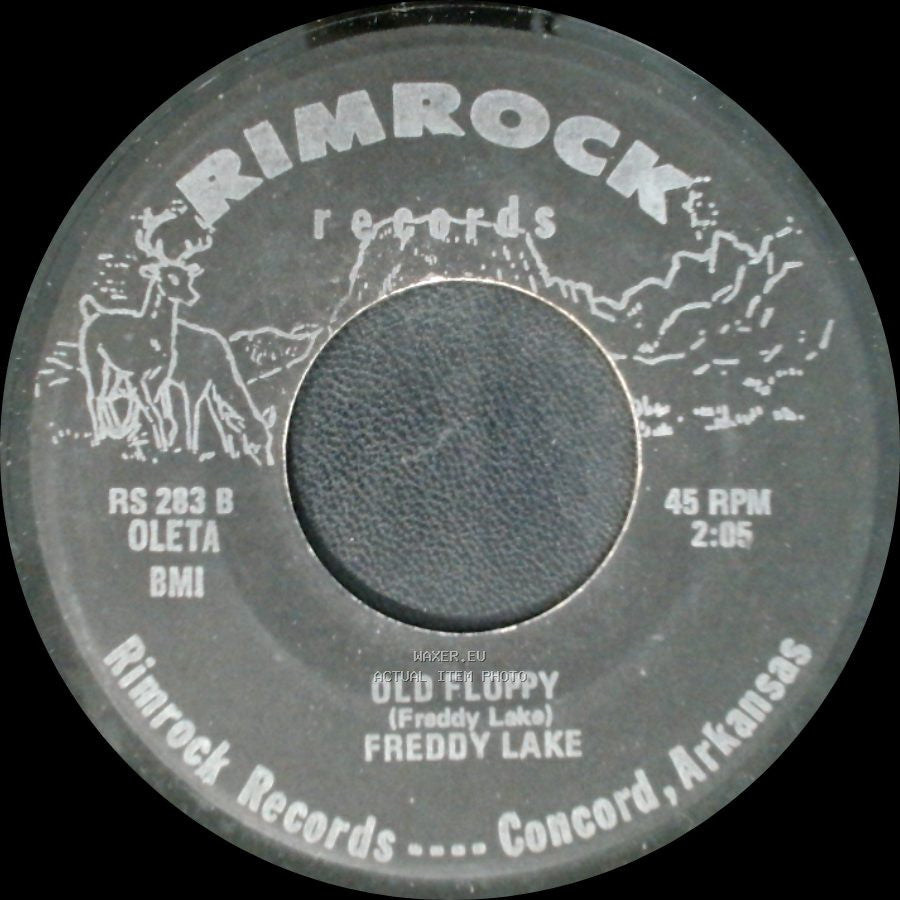 Freddy Lake & Harmonica Kate / Freddy Lake - Moonshiner / Old Floppy side B
