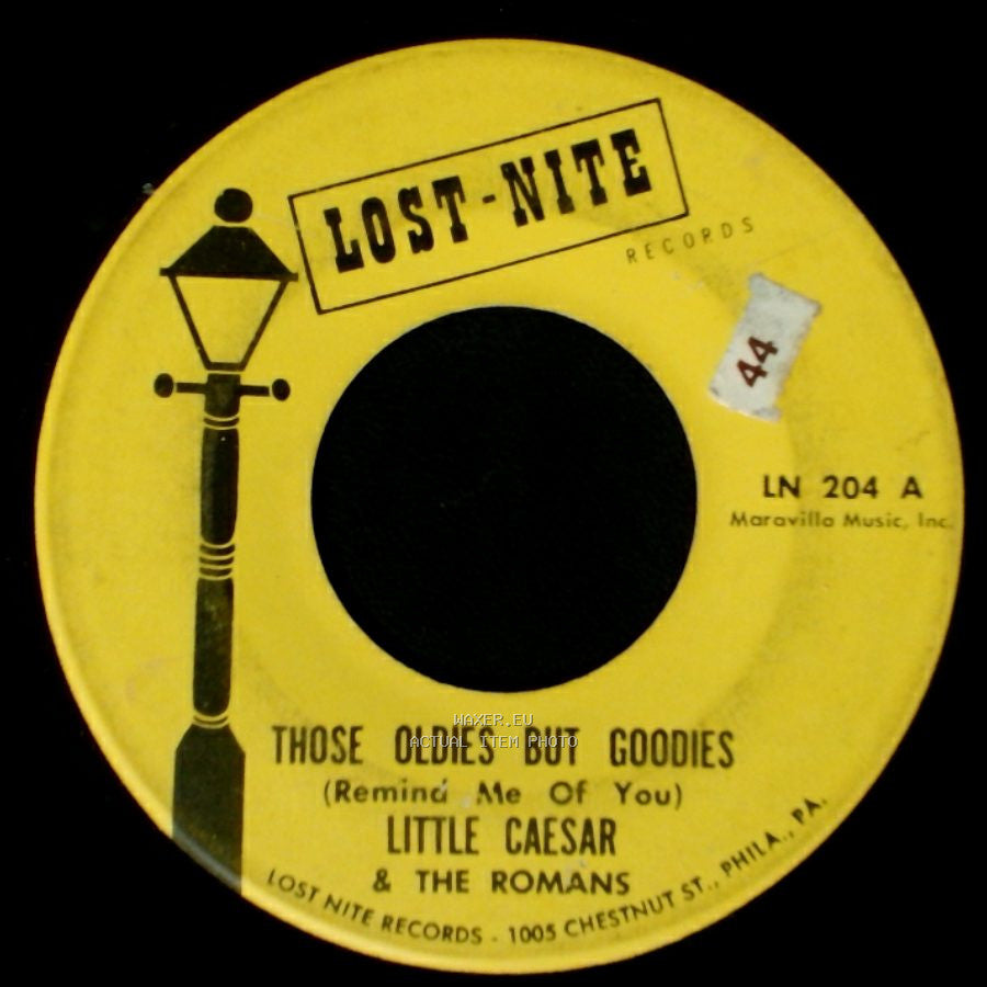 Little Caesar & The Romans / The Romans - Those Oldies But Goodies (Remind Me Of You) / She Don't Wanna Dance side A