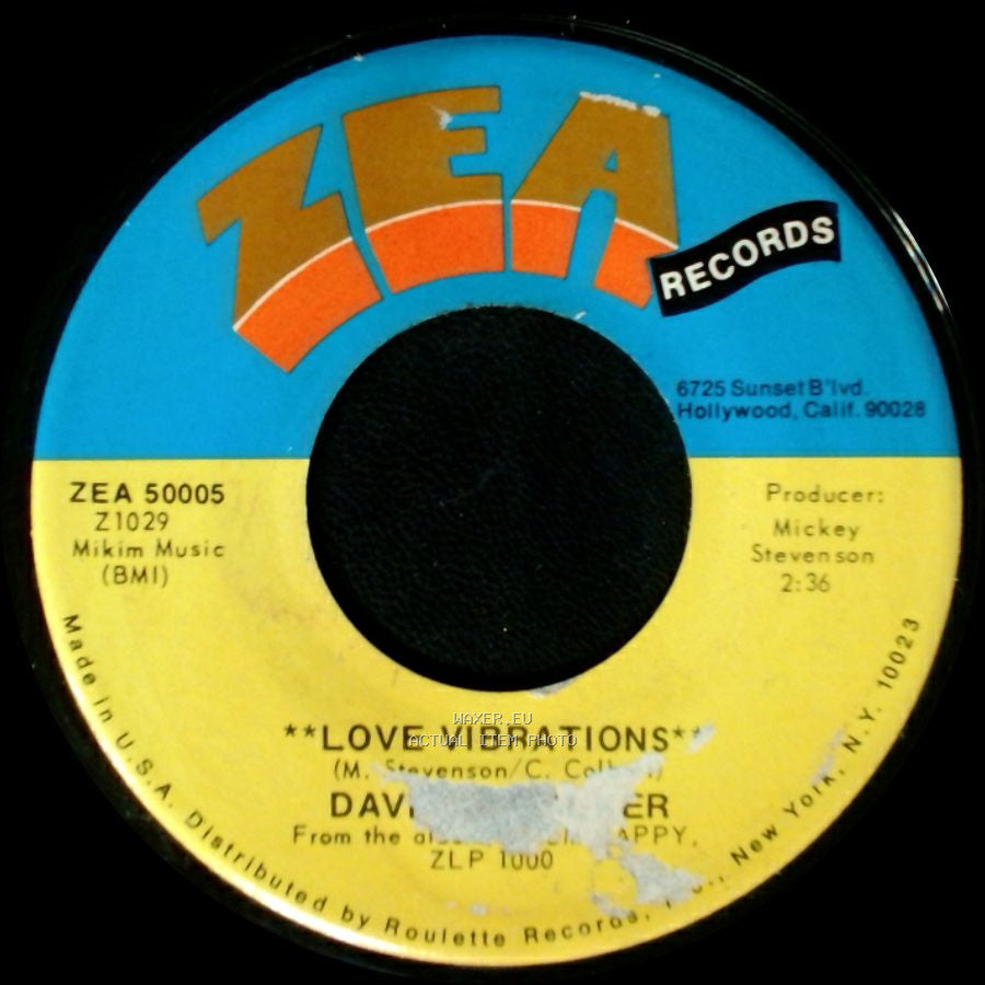David T. Walker - Love Vibrations / Doo Doo side B