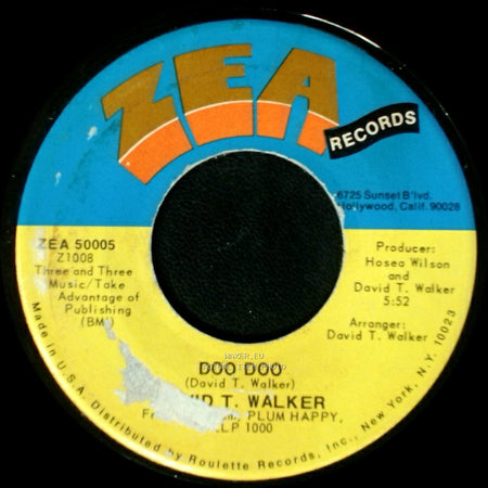 David T. Walker - Love Vibrations / Doo Doo side B