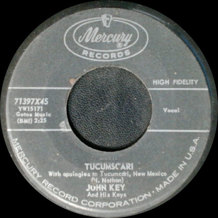 John Key And His Keys / Nathan Catalon And The Keys - Tucumscari / Lost Teen-Ager side A