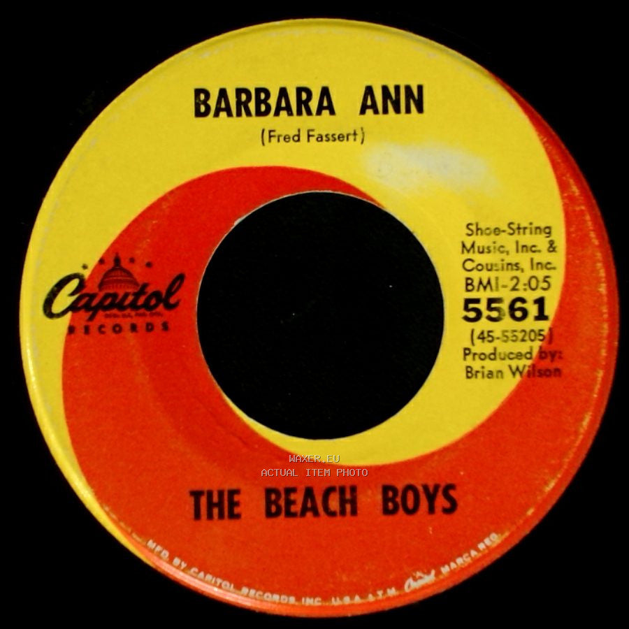 The Beach Boys - Barbara Ann / Girl Don't Tell Me side A