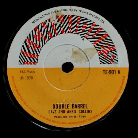 Dave And Ansil Collins - Double Barrel / Double Barrel (Version 2) side A