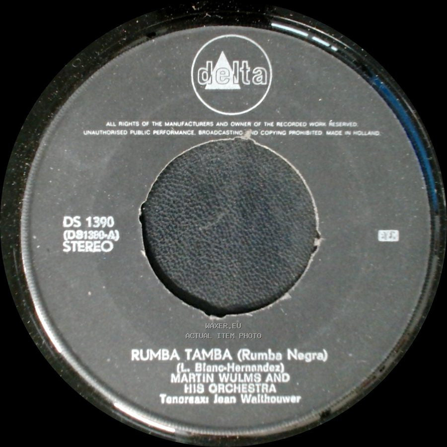 Martin Wulms And His Orchestra - Rumba Tamba (Rumba Negra) / Tjibidibidp side A