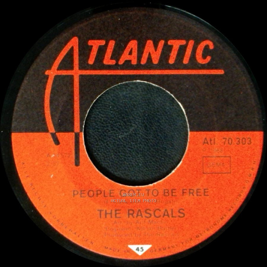 The Rascals - My World / People Got To Be Free side B