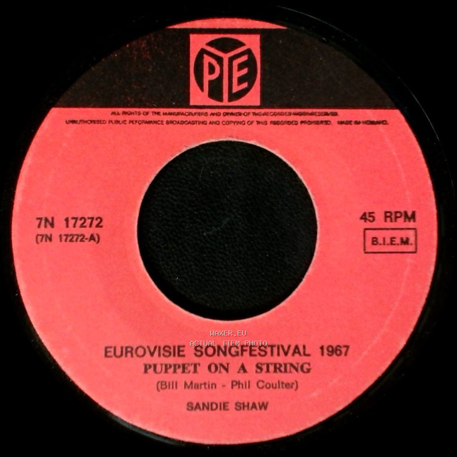 Sandie Shaw - Puppet On A String / Had A Dream Last Night side A