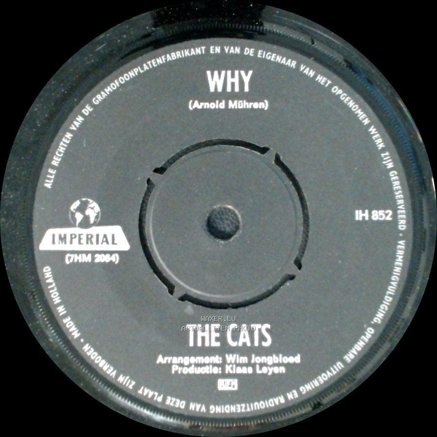 The Cats - Mandy, My Dear / Why side B