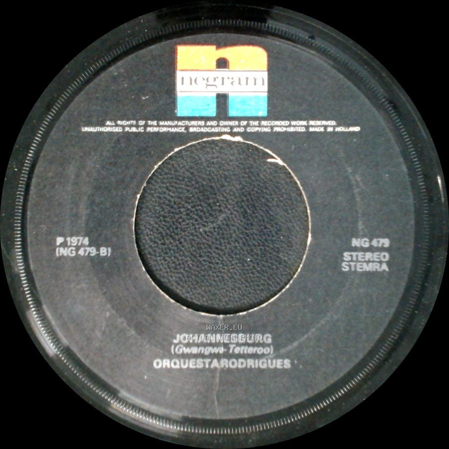 Johnny & Orquesta Rodrigues / Orquesta Rodrigues - Hey Mal Yo! / Johannesburg side B