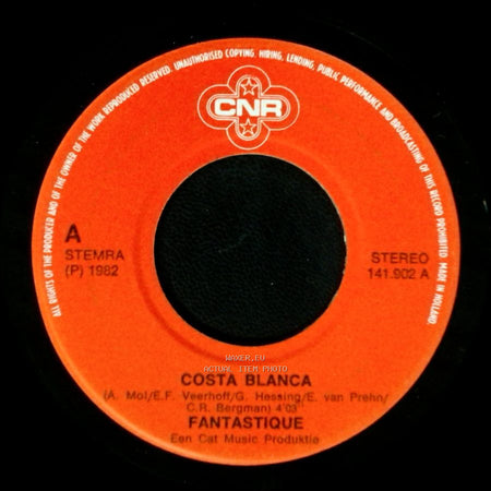 Fantastique - Costa Blanca / Poco Musica side A