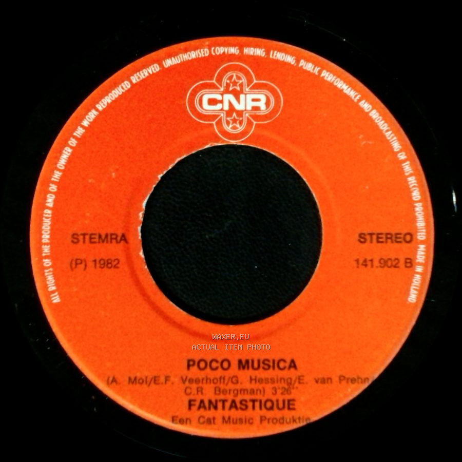 Fantastique - Costa Blanca / Poco Musica side B