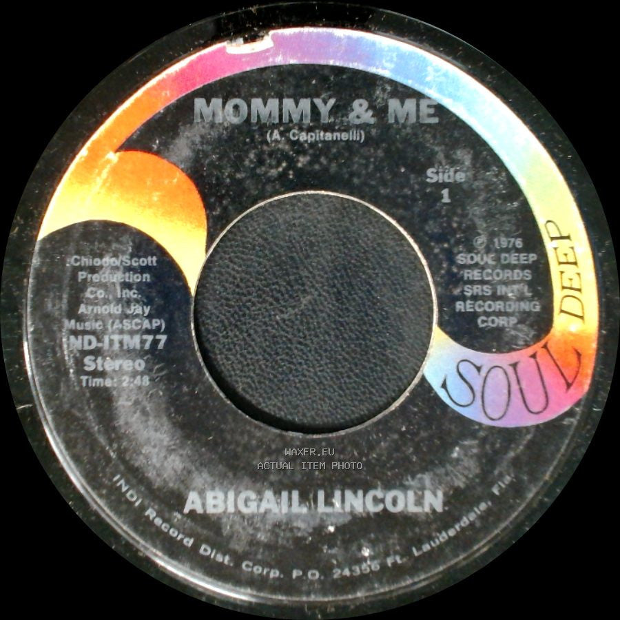 Abigail Lincoln - Mommy & Me / Mommy's Me side A