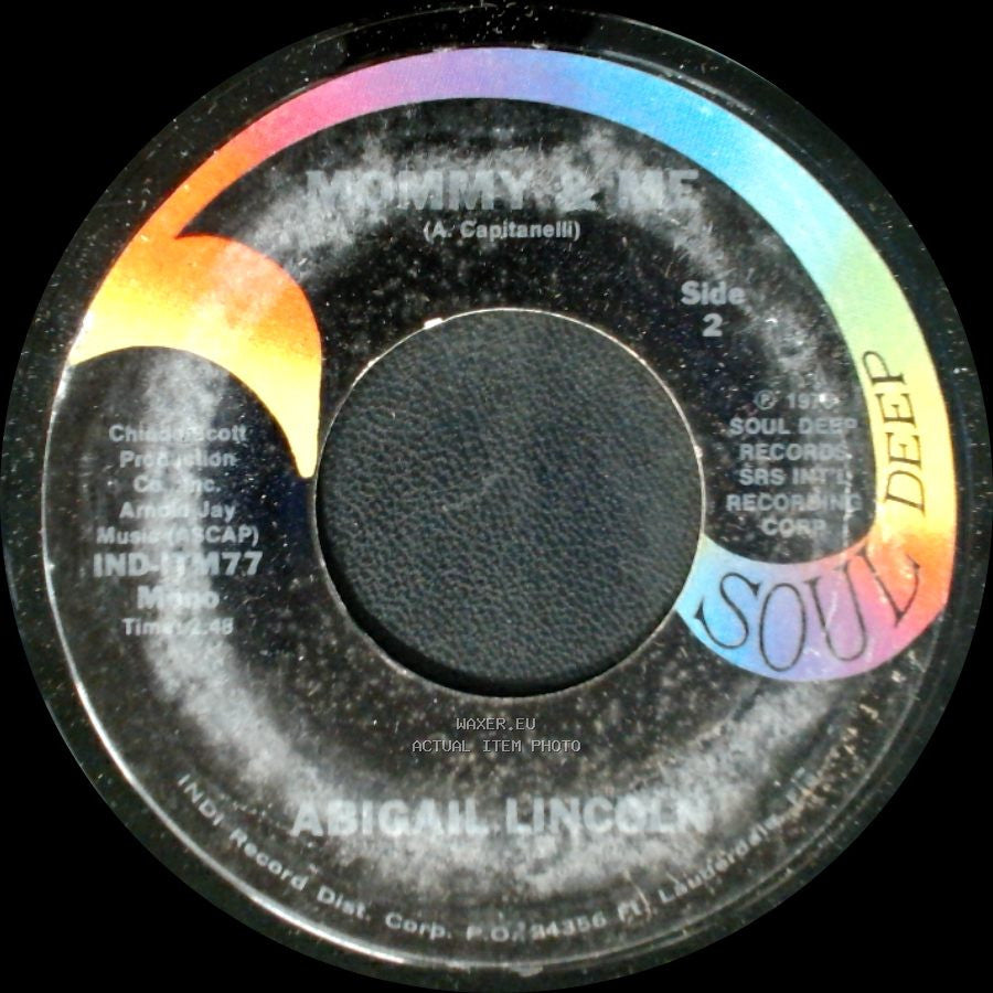 Abigail Lincoln - Mommy & Me / Mommy's Me side B