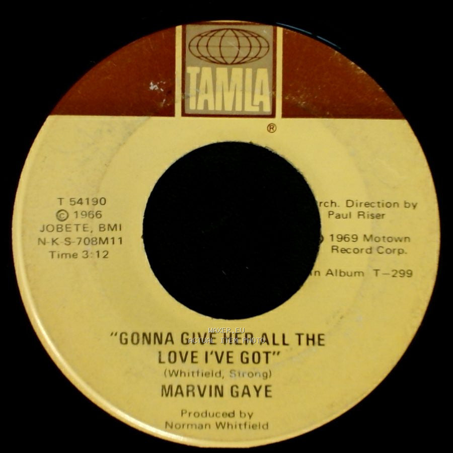 Marvin Gaye - How Can I Forget / Gonna Give Her All The Love I've Got side B
