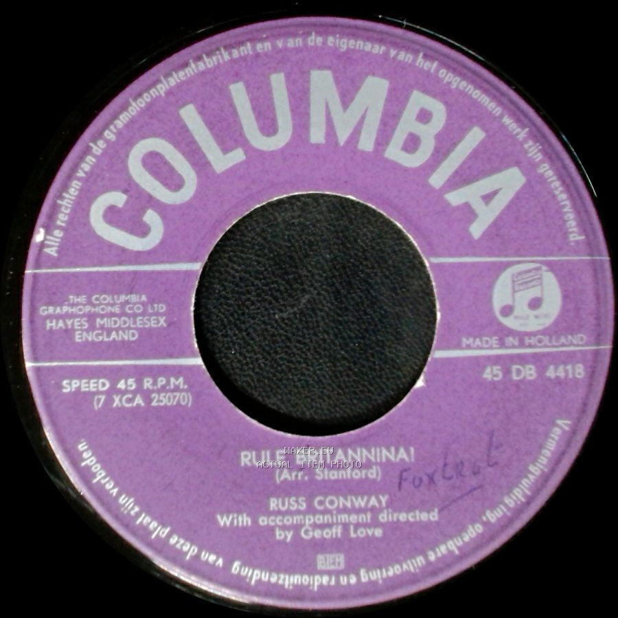 Russ Conway - Rule Britannina! / Royal Event side A