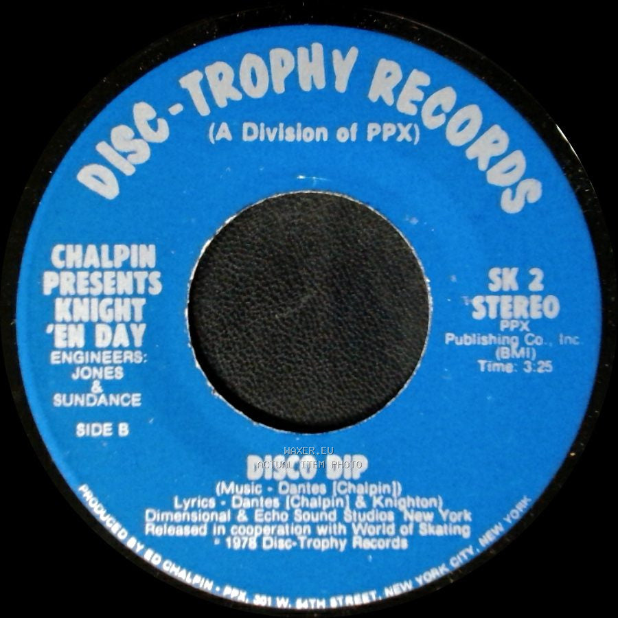 Chalpin / Chalpin Presents Knight 'en Day - Tornado / Disco Dip side B
