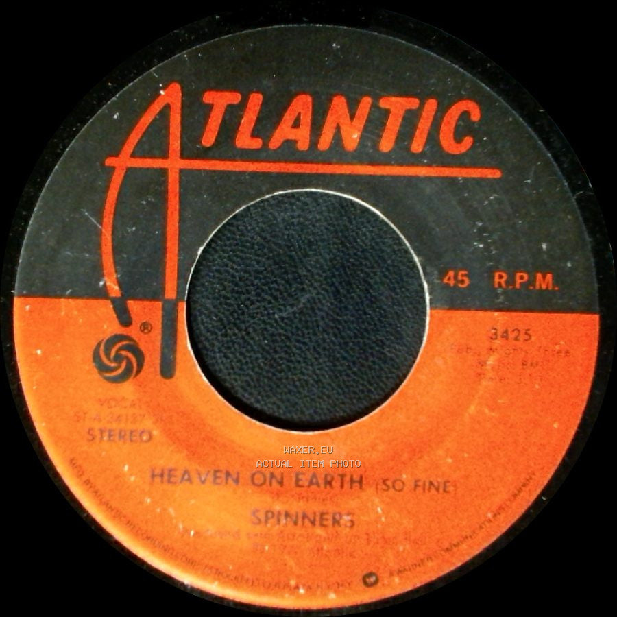Spinners - I'm Tired Of Giving / Heaven On Earth (So Fine) side B