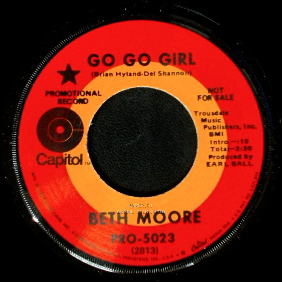Beth Moore - Go Go Girl / The Last Days Of Love side A