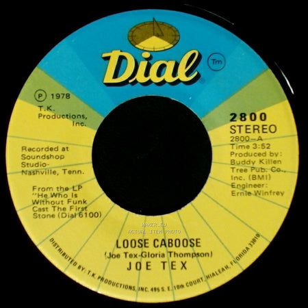 Joe Tex - Music Ain't Got No Color / Loose Caboose side B