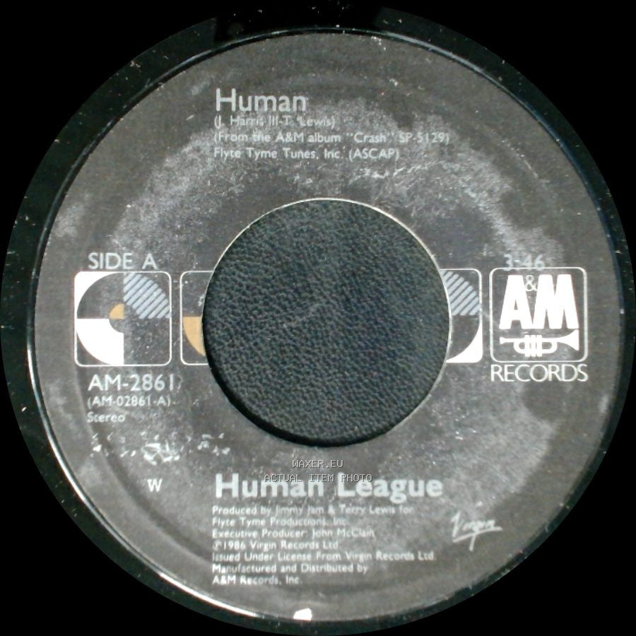 Human League - Human / Human Instrumental Version side A