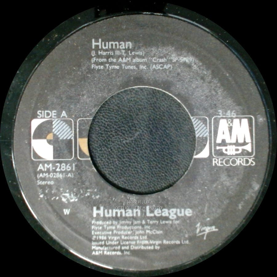 Human League - Human / Human Instrumental Version side A