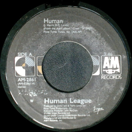 Human League - Human / Human Instrumental Version side A