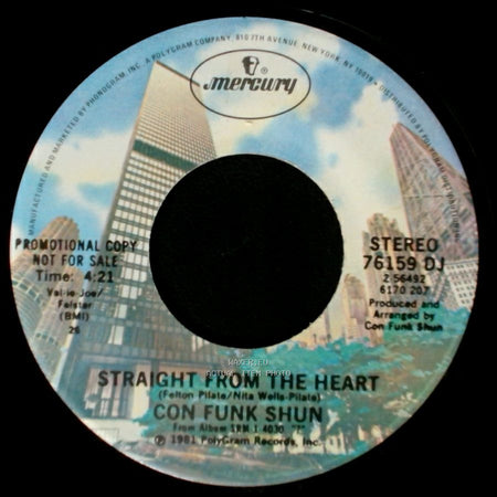 Con Funk Shun - Straight From The Heart / Straight From The Heart side B