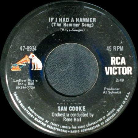 Sam Cooke - If I Had A Hammer (The Hammer Song) / Meet Me At Mary's Place side A