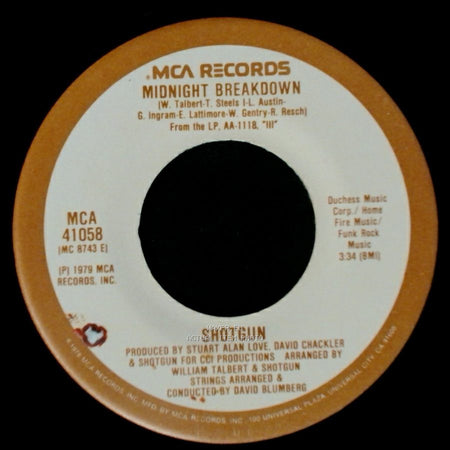 Shotgun - Big Legs / Midnight Breakdown side B