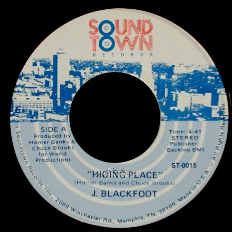 J. Blackfoot - Hiding Place / Street Girl side A
