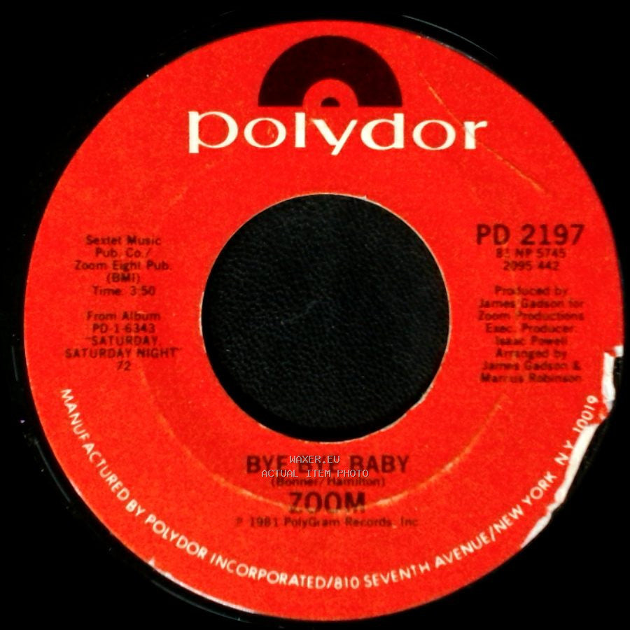 Zoom - Bye Bye Baby / Love Seasons side A