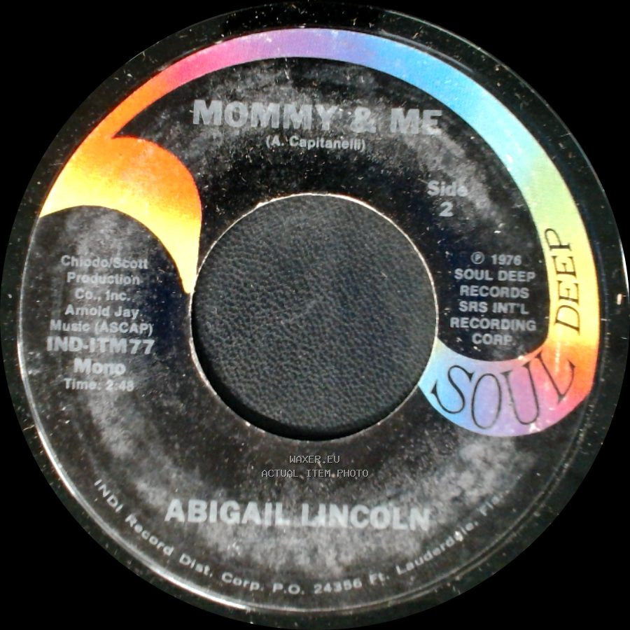 Abigail Lincoln - Mommy & Me (A. Capitanelli) / Mommy & Me side B