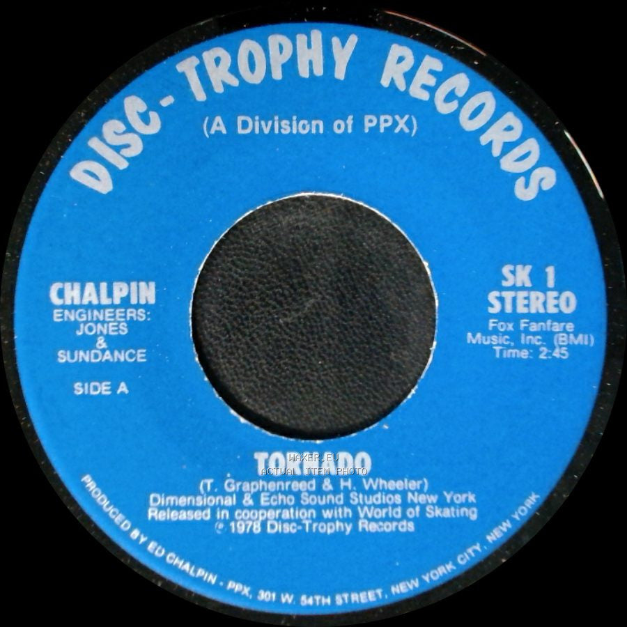 Chalpin / Chalpin Presents Knight 'en Day - Tornado / Disco Dip side A