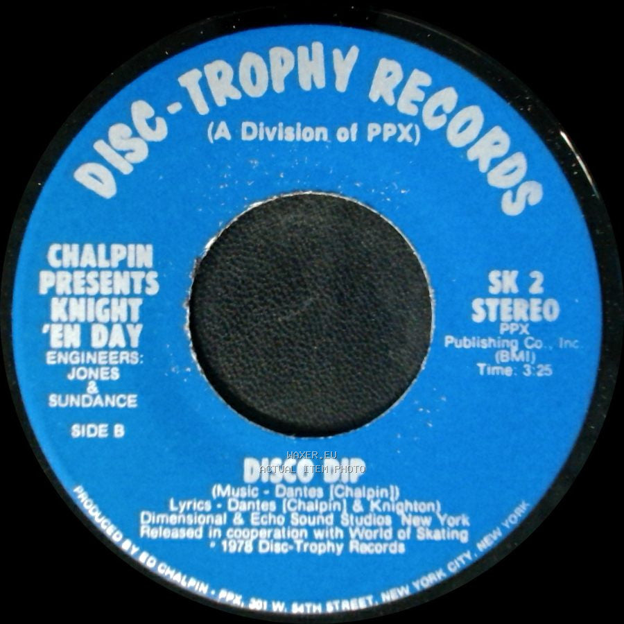 Chalpin / Chalpin Presents Knight 'en Day - Tornado / Disco Dip side B