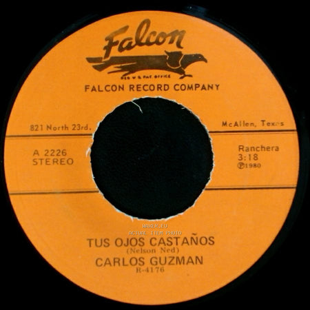 Carlos Guzman - Una Lagrima En La Garganta / Tus Ojos Castaños side B