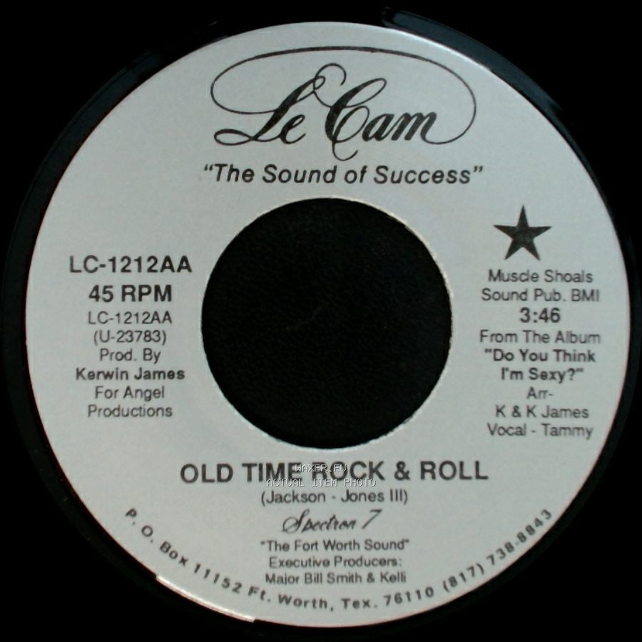 Section 7 / Kelli & Spectron 7 - Old Time Rock & Roll / Love Express side A