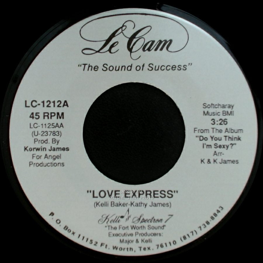 Section 7 / Kelli & Spectron 7 - Old Time Rock & Roll / Love Express side B