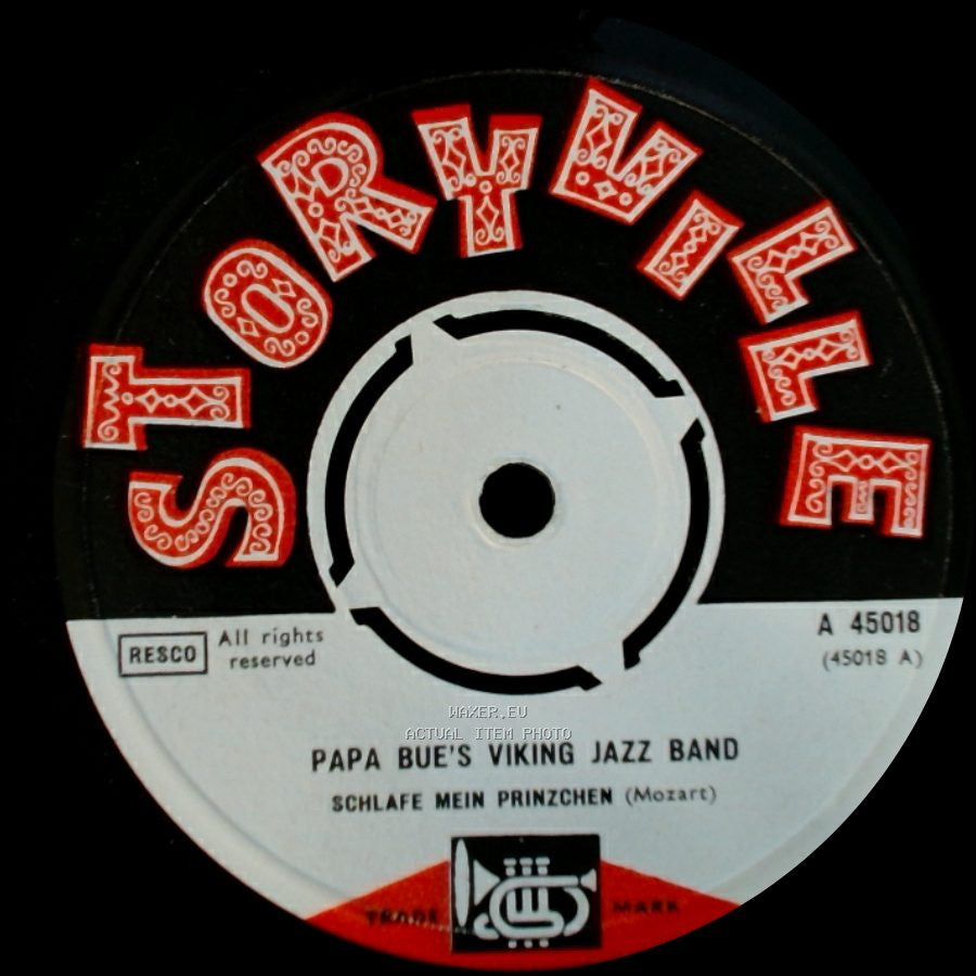 Papa Bue's Viking Jazz Band - Schlafe Mein Prinzchen (Mozart) / Wiegenlied side A