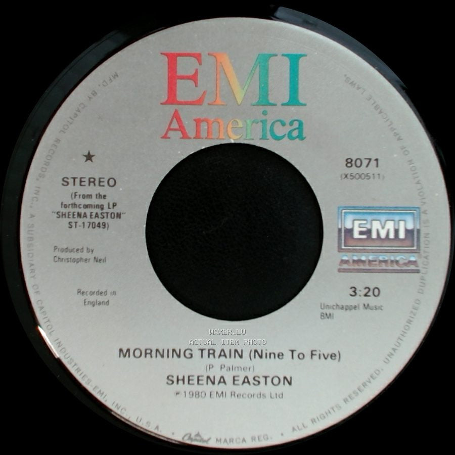Sheena Easton - Morning Train (Nine To Five) / Calm Before The Storm side A