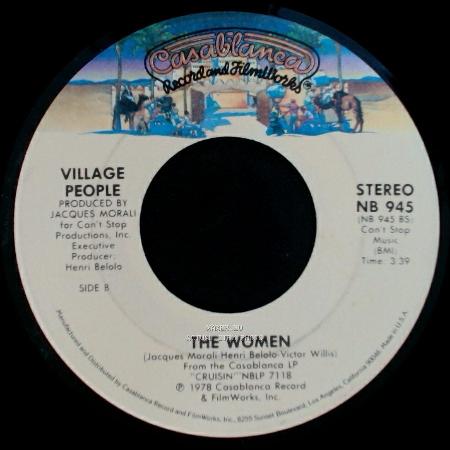 Village People - Y.M.C.A. / The Women side B