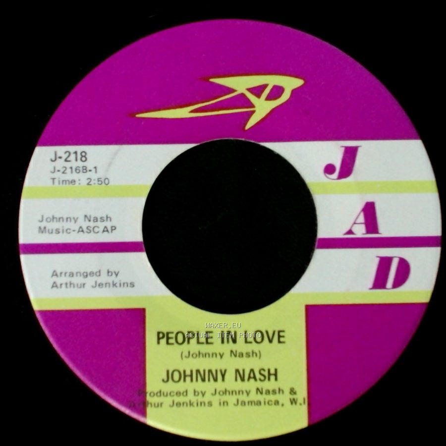 Johnny Nash - Love And Peace / People In Love side B
