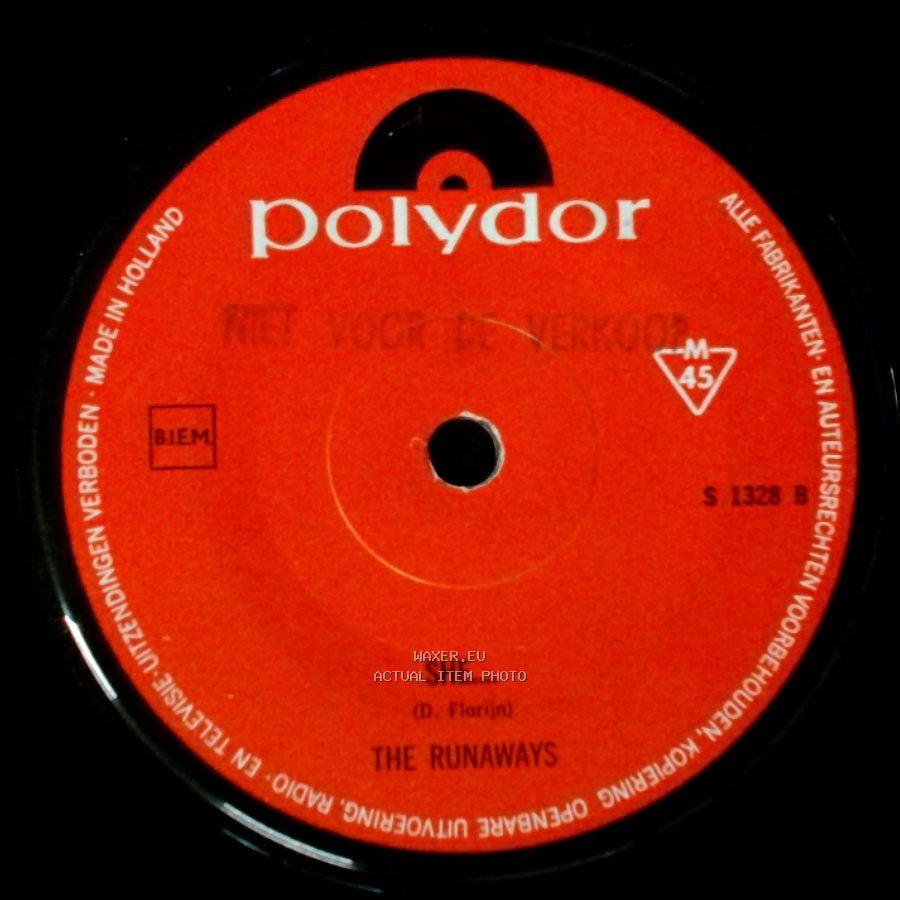 The Runaways - Where We Came From? / She.... side B